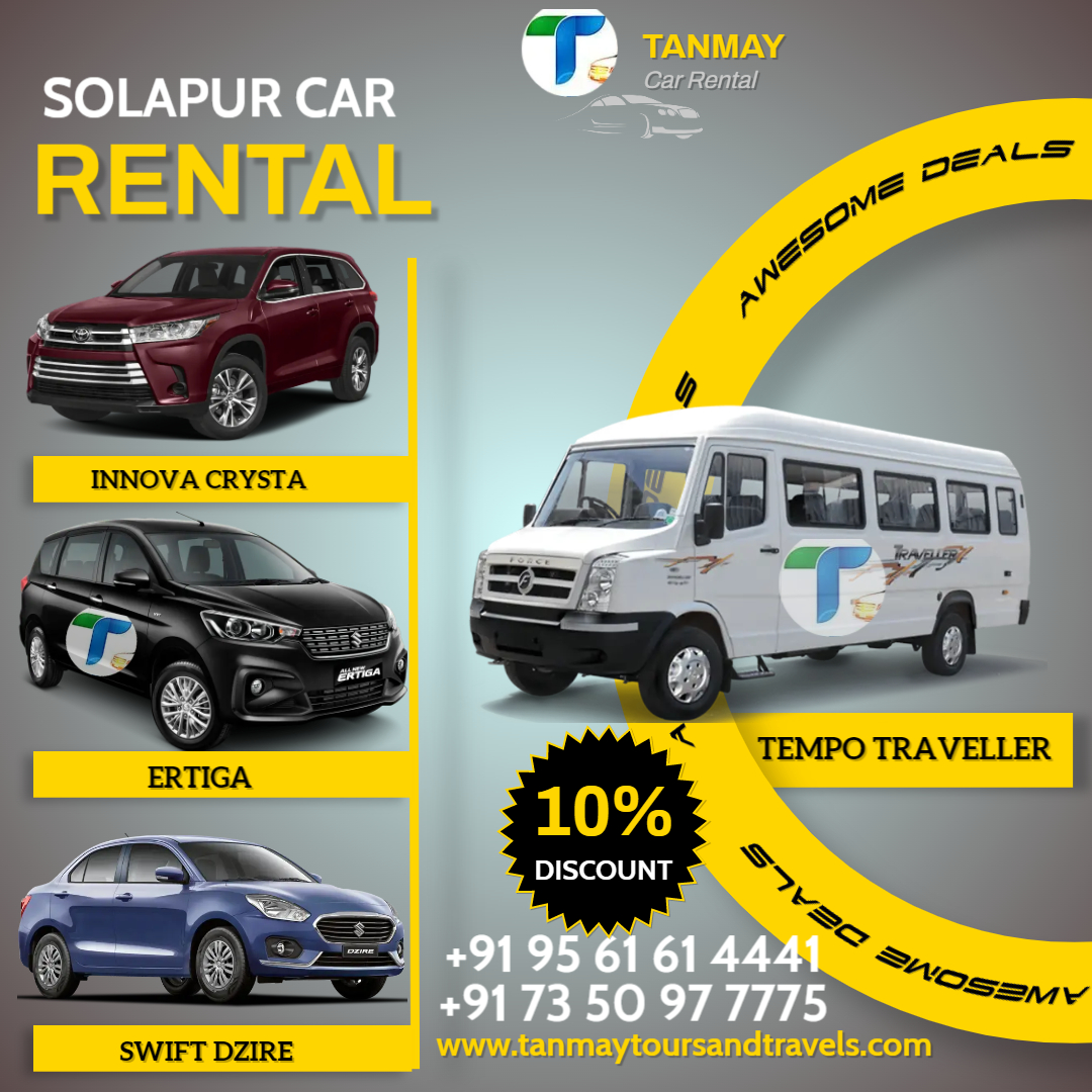 Best car rental in Solapur